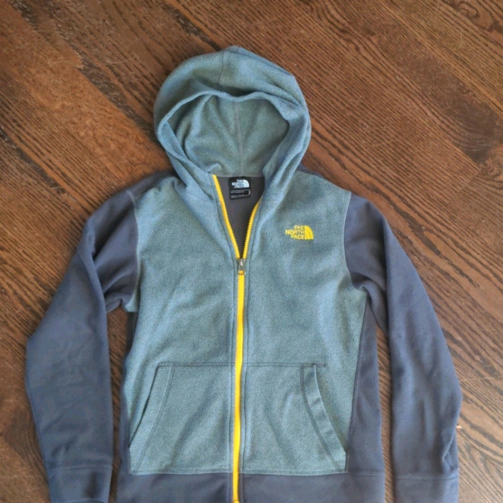 Boys North Face Zip Up Fleece